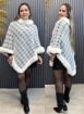poncho branco