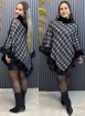 poncho preto